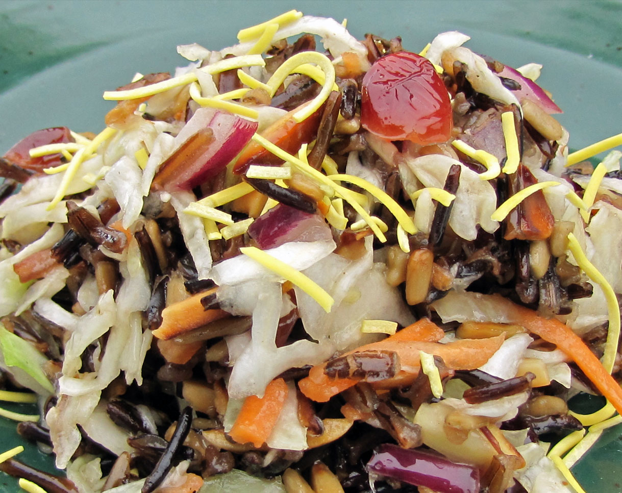 Healthy Salad, Wild Rice Salad Kit